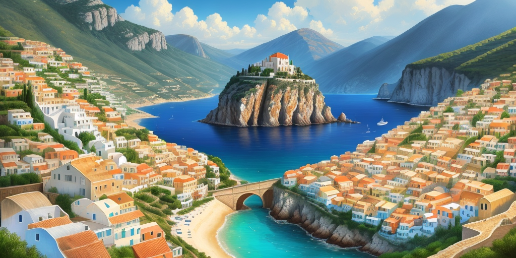 Is building a nice vacation home in a popular resort area in Greece a good investment?